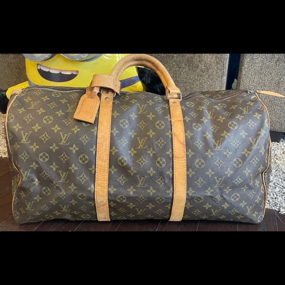 Authentic LV keepall 55|TRADED
